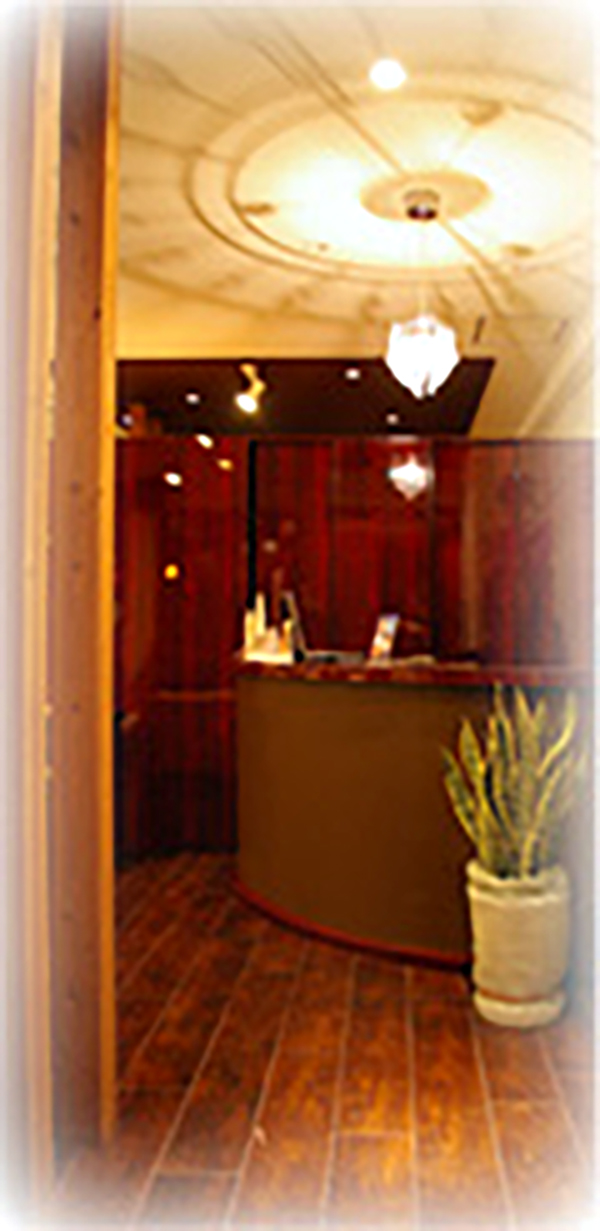 店舗内受付の写真